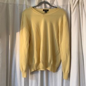 Vintage Cashmere Sweater (Yellow)